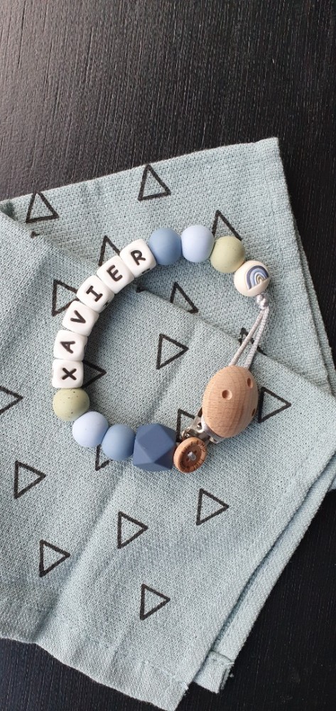 Speenkoord met naam | Naar eigen wens samengesteld