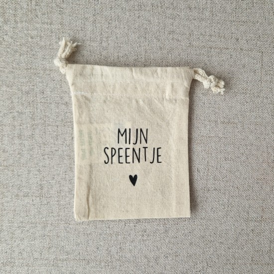 Kleine bewaarzak | Mijn speentje