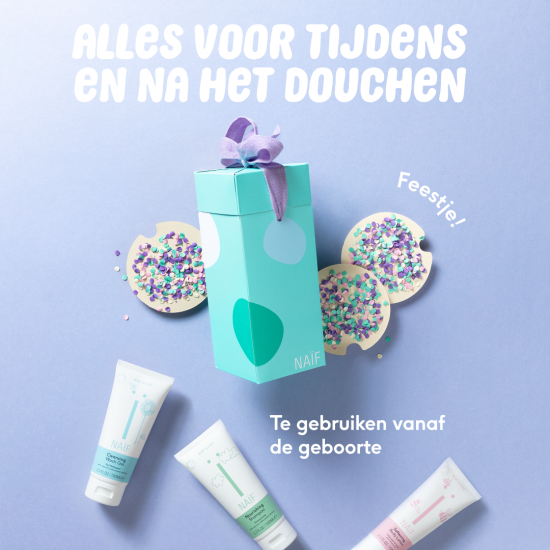 Naïf | Mini Shower Routine voor Baby & Kids