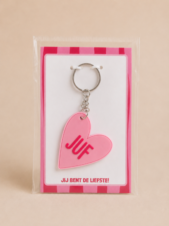 Juf | Sleutelhanger