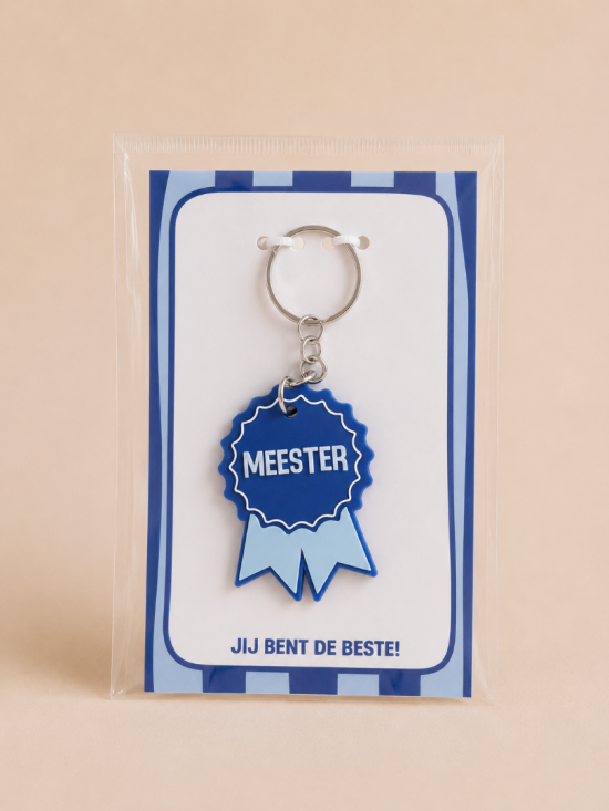 Meester | Sleutelhanger