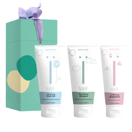 Naïf | Mini Shower Routine voor Baby & Kids