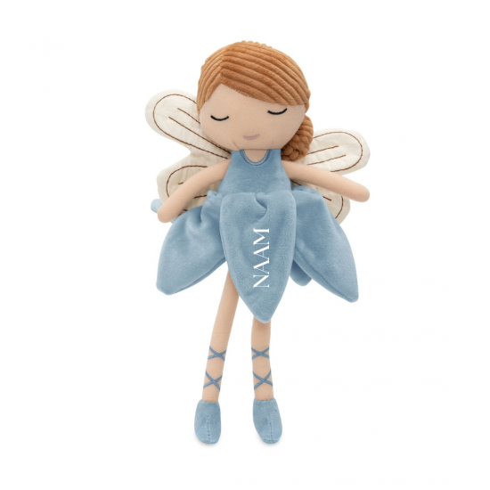 Jollein   speendoekje bunny ears   wild rose   met naam 11