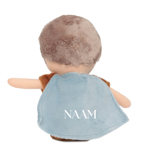 Jollein   speendoekje bunny ears   wild rose   met naam 15