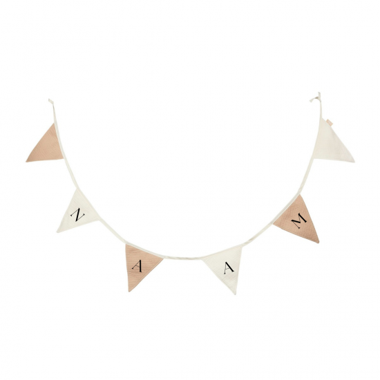 Jollein   speendoekje bunny ears   wild rose   met naam 22