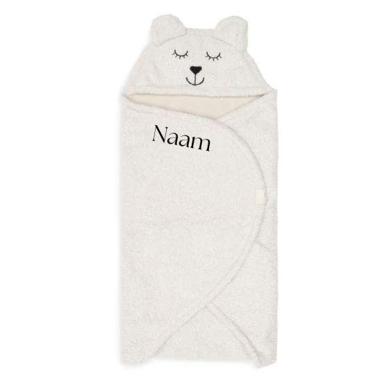 Jollein   speendoekje bunny ears   wild rose   met naam 26