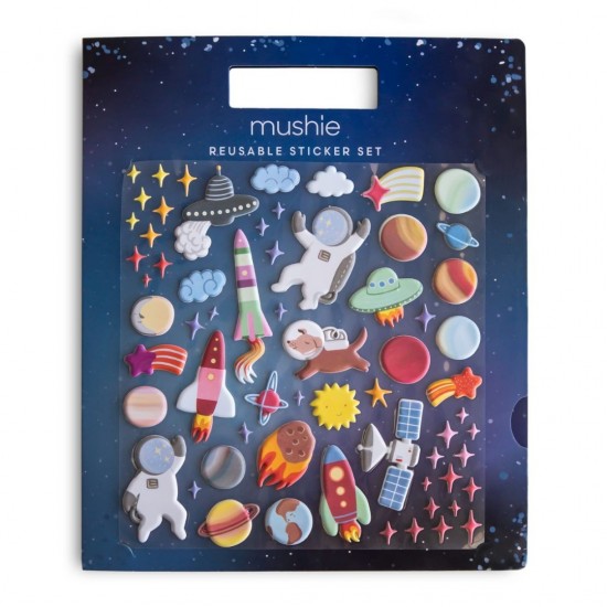 Mushie  sticker book  space 3
