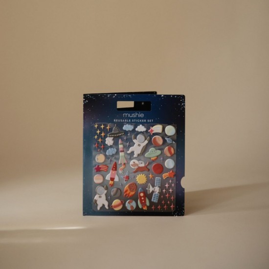Mushie  sticker book  space 4