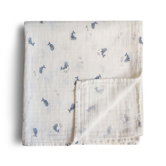 Mushie | Swaddle | Walvis